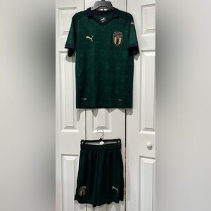 PUMA drycell soccer shirt and short SET, SIZE SMALL